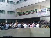 درگیری نیروهای بسیجی و دانشجویان معترض در دانشگاه آزاد تهران