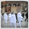 حضور "مردان سپید" در چهار راه ولی عصر تهران