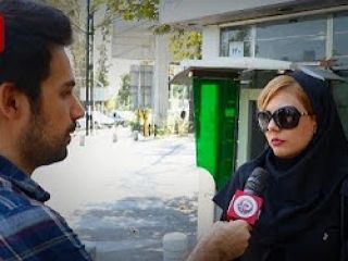 مصاحبه با مردم در مورد ویدیوی کتک کاری خیابانی یک مرد و دو زن - ویدیو