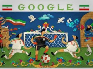 گفت‌وگو با راشین خیریه که طرح گوگل برای جام جهانی را زد: خواستم باغ ایرانی را تصویر کنم