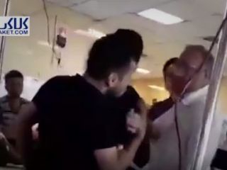 فیلم لو رفته از فحاشی و حمله  یک پزشک به بیمار در یکی از بیمارستان های تهران
