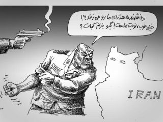 کاریکاتور «انتقام سخت» - کاری از مانا نیستانی