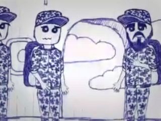انیمیشن طنز خواب مادر و چتر نجات سرباز