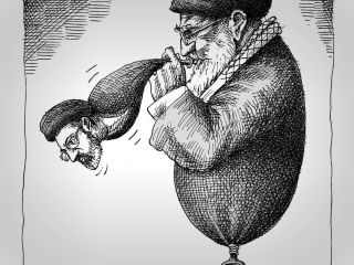 کاریکاتور «جانشینی مجتبی» - کاری از مانا نیستانی