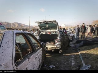 تصاویری از انفجارها در کرمان در مراسم سالگرد قاسم سلیمانی