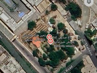 عکس روز: باغ متعلق به کاظم صدیقی در گوگل مپ