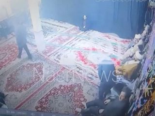 صحنه انفجار یک مسجد در تبریز بر اثر نشت گاز