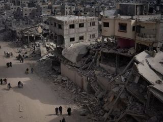 فلسطینی‌ها به خان‌یونس بازمی‌گردند اما به خانه‌هایی ویران…