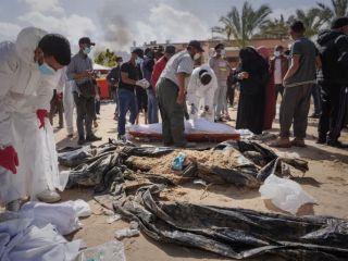 کشف دست‌کم ۱۹۰ جسد، در یک گور دسته‌جمعی بیمارستانی در غزه