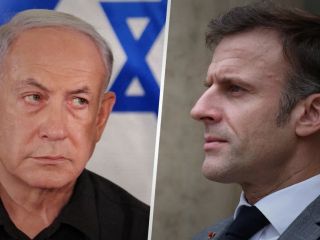 مکرون به نتانیاهو: در مقابل تهدیدهای جمهوری اسلامی کنار اسرائیل ایستاده‌ایم
