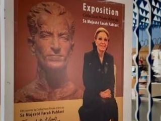 برای نخستین‌بار آثار هنری مجموعه شخصی شهبانو فرح پهلوی در پاریس به نمایش درآمد