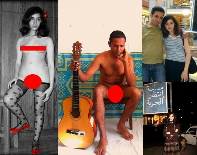 جنجال بر سر انتشار تصاویر برهنه بلاگر مصری 