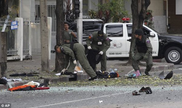 قطع پاهای مهاجم ایرانی در انفجارهای بانکوک