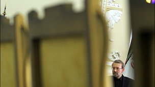 رئیس مجلس ایران: وزیرخارجه بریتانیا زیاد حرف می‌زند