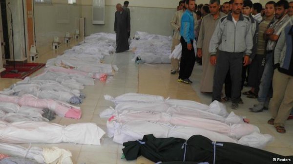 واکنش جامعه جهانی به کشتار در حوله توسط ارتش سوریه