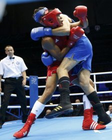 احتمال محرومیت برای مشتزن ایرانی احتمال محرومیت برای مشتزن ایرانی