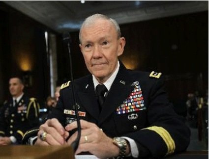 هواپیمای ژنرال دمپسی در بگرام مورد اصابت موشک قرار گرفت هواپیمای ژنرال دمپسی در بگرام مورد اصابت موشک قرار گرفت