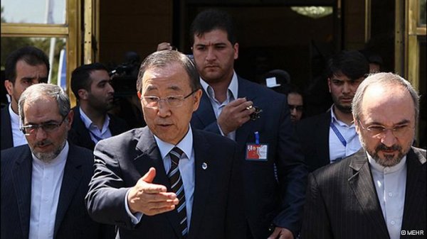 ادامه جنجال بر سر سفر بان کیمون به تهران ادامه جنجال بر سر سفر بان کیمون به تهران