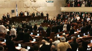پارلمان اسرائیل به انحلال خود رای داد
