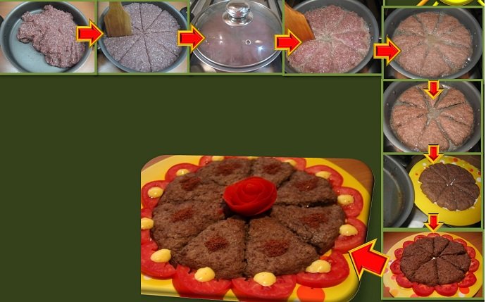 کباب ماهیتابه کباب ماهیتابه