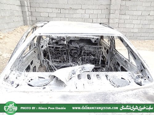 بوشهر: فوت زن باردار در میان شعله های آتش پژو 