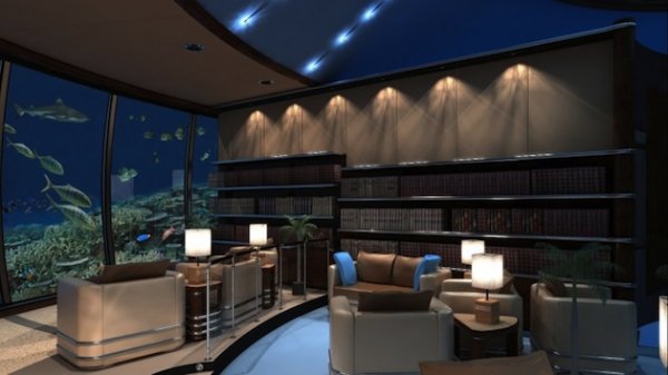 هتل زیر آب دریای فیجی 