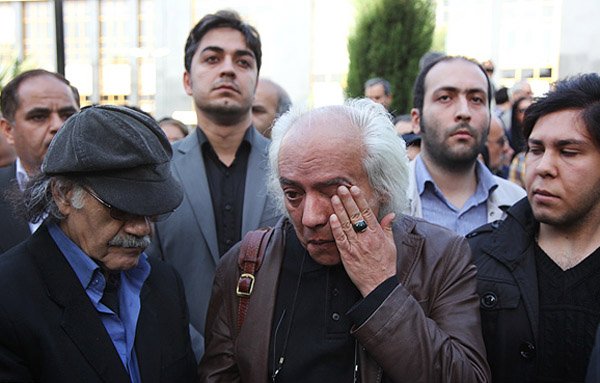 مراسم تشییع عسل بدیعی مراسم تشییع عسل بدیعی