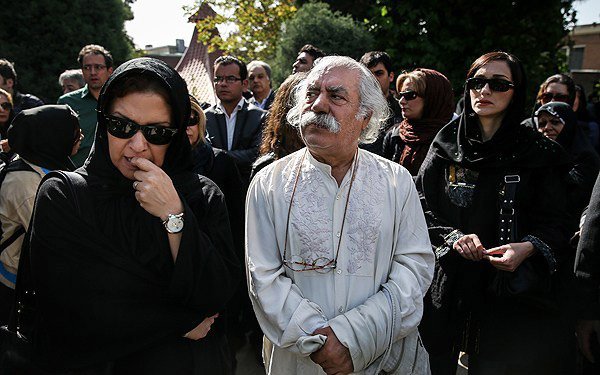 مراسم تشییع عسل بدیعی مراسم تشییع عسل بدیعی