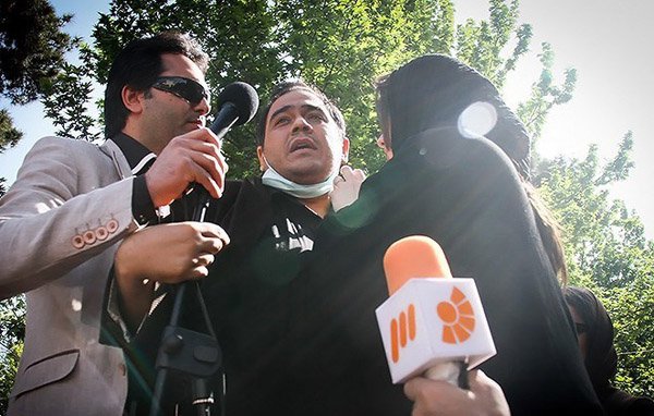 مراسم تشییع عسل بدیعی مراسم تشییع عسل بدیعی