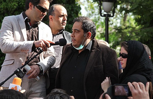 مراسم تشییع عسل بدیعی مراسم تشییع عسل بدیعی