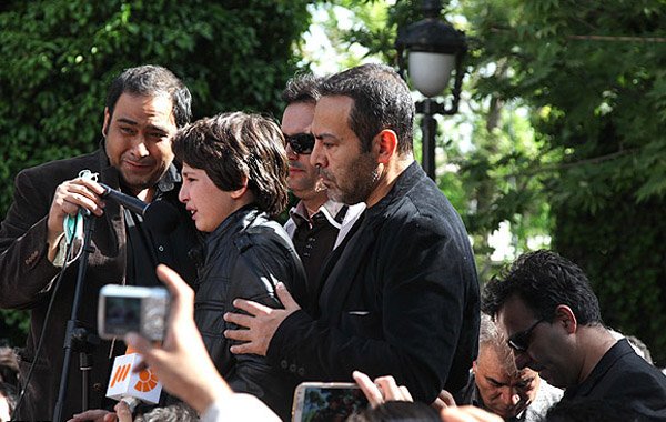 مراسم تشییع عسل بدیعی مراسم تشییع عسل بدیعی