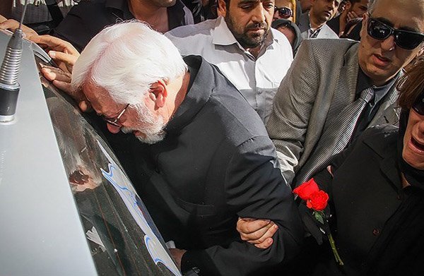 مراسم تشییع عسل بدیعی مراسم تشییع عسل بدیعی