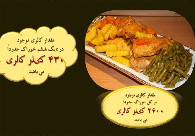 خوراک مرغ و لوبیا سبز خوراک مرغ و لوبیا سبز