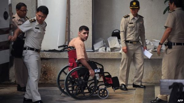 متهم ایرانی انفجار بمب در تایلند به دادگاه گفت بی گناه است متهم ایرانی انفجار بمب در تایلند به دادگاه گفت بی گناه است