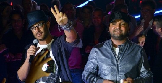 محمدرضا گلزار در کنسرت مهدی مقدم در دبی محمدرضا گلزار در کنسرت مهدی مقدم در دبی