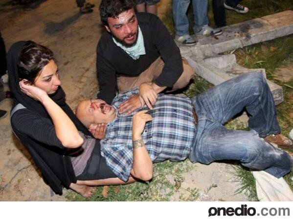 حمله خشونت‌آمیز پلیس استانبول به تظاهرکنندگان 2