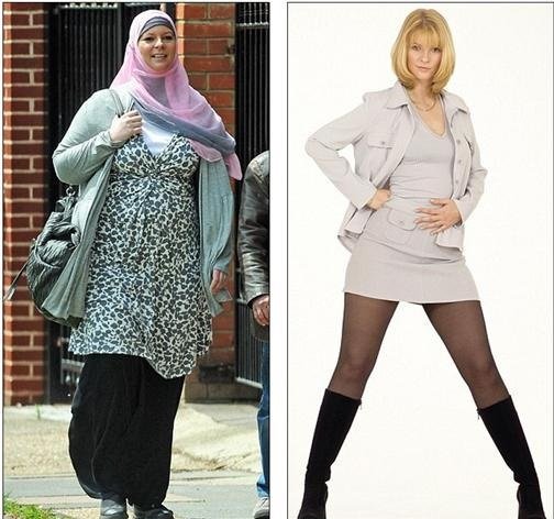 خواهر زن تونی بلر، پیش و پس از مسلمان شدن 